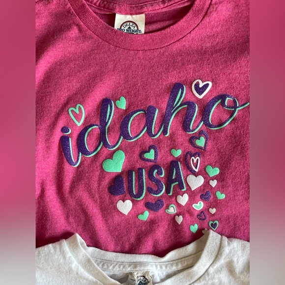 Destination Travel Graphic Tee Shirts Lot of 6 Aruba Idaho DC Arizona Size XS S - Picture 4 of 8